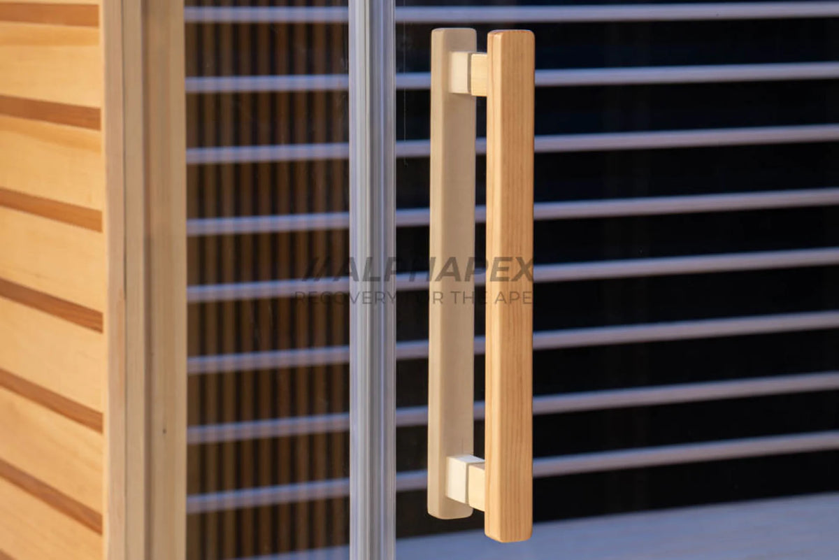 ALPHAPEX 3 to 4 Person Indoor Infrared Sauna: Modern Elegance Meets Therapeutic Warmth