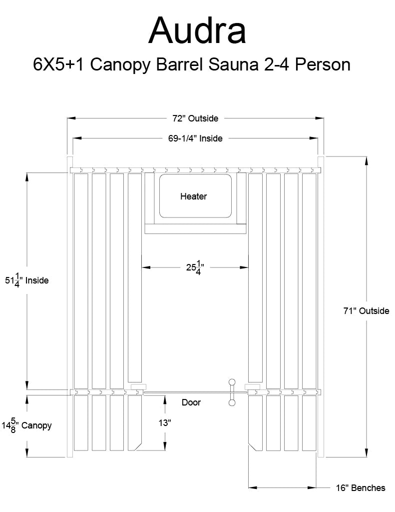 Almost Heaven Audra Canopy Barrel Sauna: The Perfect Blend of Tradition and Comfort