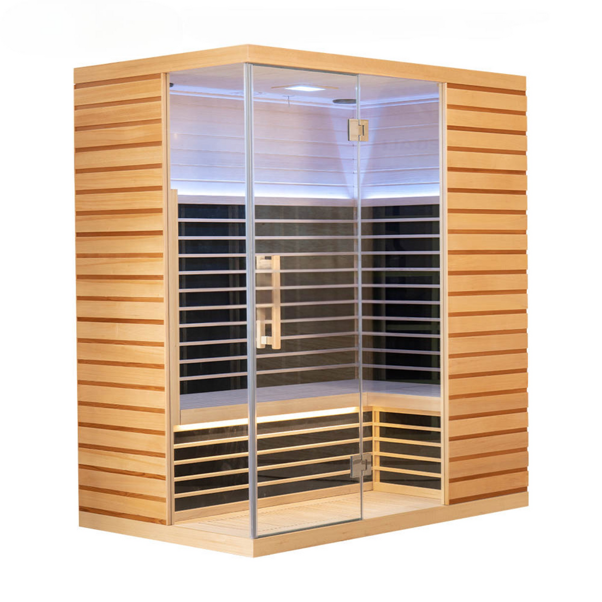 ALPHAPEX 3 to 4 Person Indoor Infrared Sauna: Modern Elegance Meets Therapeutic Warmth