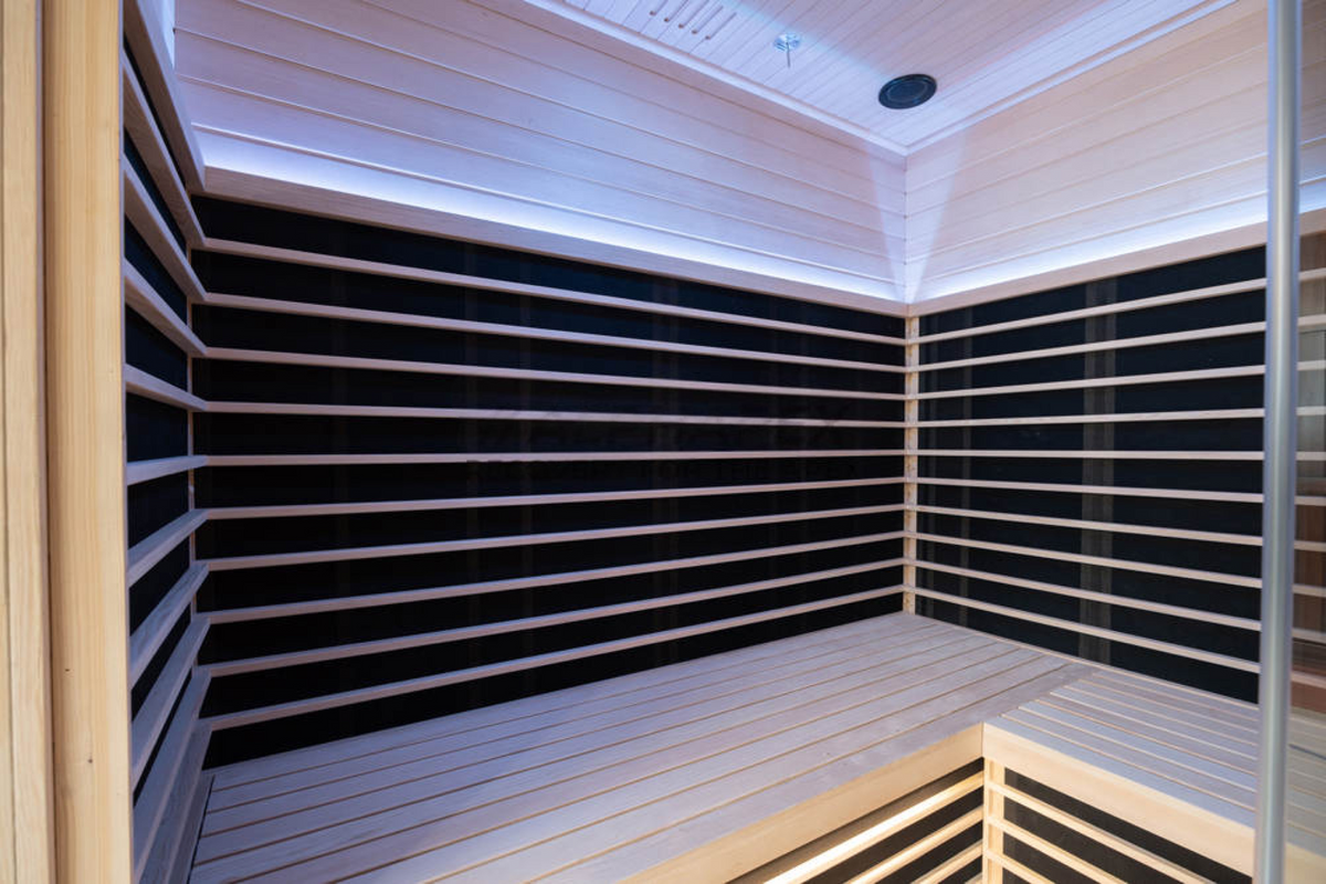 ALPHAPEX 3 to 4 Person Indoor Infrared Sauna: Modern Elegance Meets Therapeutic Warmth