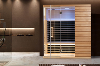 ALPHAPEX 3 to 4 Person Indoor Infrared Sauna: Modern Elegance Meets Therapeutic Warmth