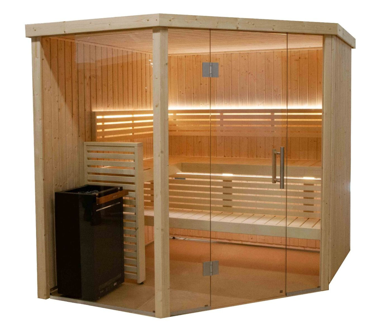 Harvia Variant View Saunas – Modern Design, Traditional Comfort